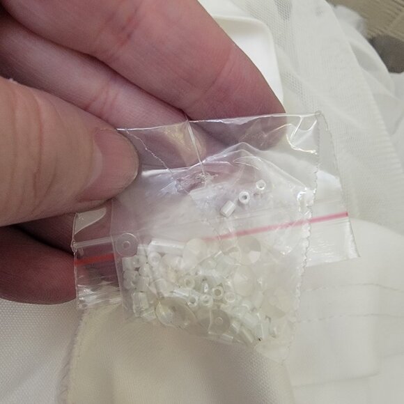 Lulus Just the Beginning (Bridal) White Mermaid Maxi, #1679496, Sz M, $193 - Picture 9 of 10